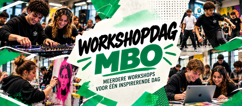 Workshopdag MBO: creatieve workshops voor studenten