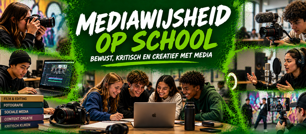 Mediawijsheid op school: activiteiten, AI, sociale media en kritisch mediagebruik