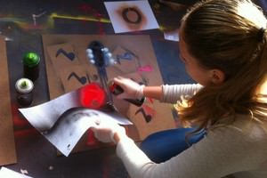 Stencil Art Kunst Workshop