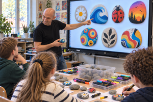 Kei-Creatief Workshop: Happy Stones ontwerpen