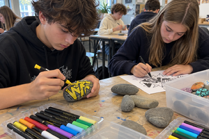 Kei-Creatief Workshop: Happy Stones ontwerpen