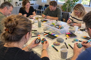 Kei-Creatief Workshop: Happy Stones ontwerpen